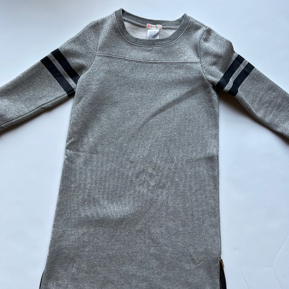 JCrew Crewcuts Girls Sweatshirt Dress SZ 10